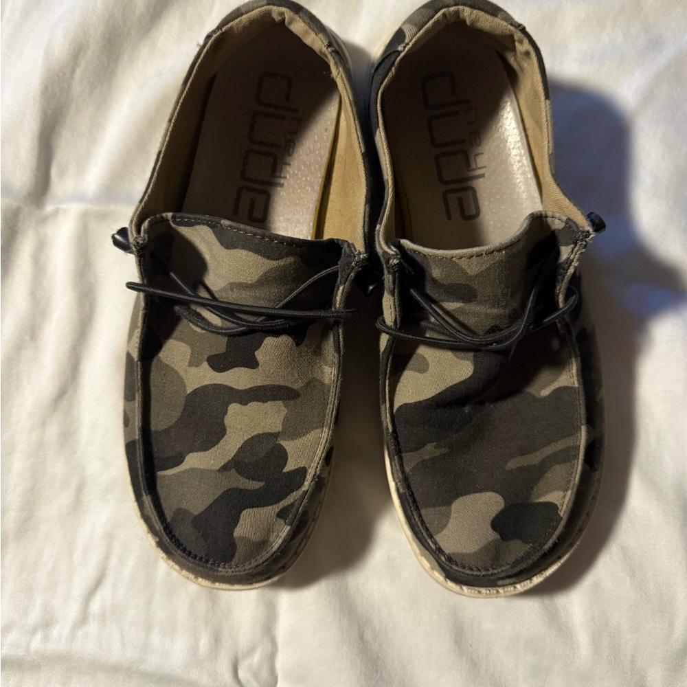 Hey Dude Camouflage Moccasins